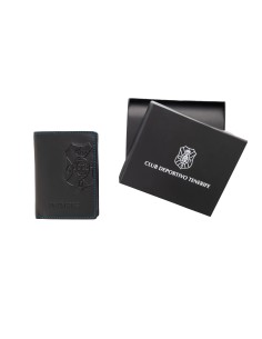 Tarjetero de piel porta-abono 