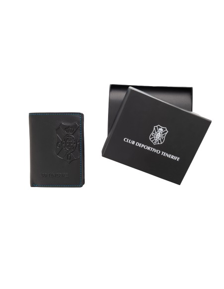 Tarjetero de piel porta-abono 