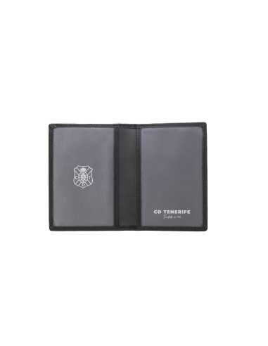 Tarjetero de piel porta-abono 