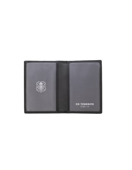 Tarjetero de piel porta-abono 