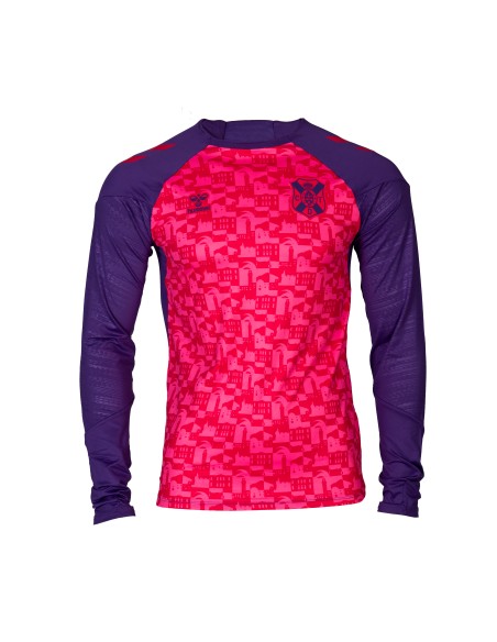 Jersey pre-partido 24-25 fucsia talla XL