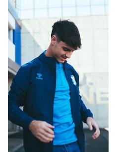 Chubasquero entreno azul...