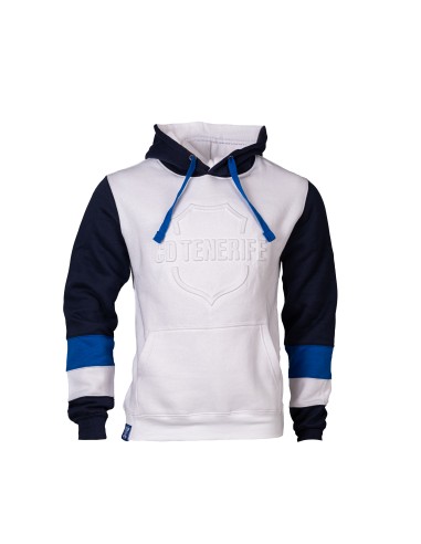 Hoddie cerrada con capucha CD Tenerife talla XL