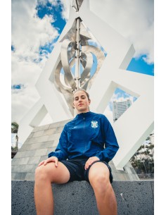 Chubasquero entreno azul... 2