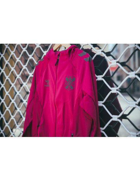 Chaqueta paseo jugador 25-26 granate 