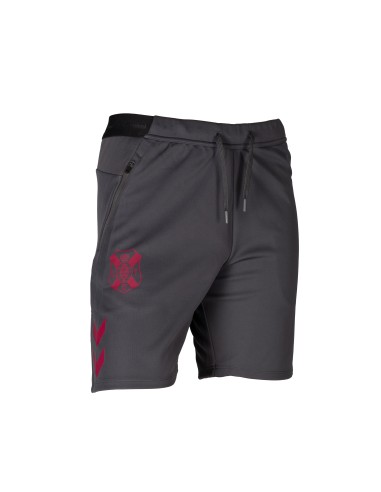 Pantalón corto paseo jugador gris...