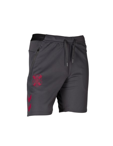 Pantalón corto paseo jugador gris 25-26 talla S