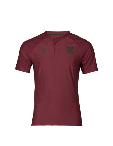 Polo paseo jugador 25-26 granate...