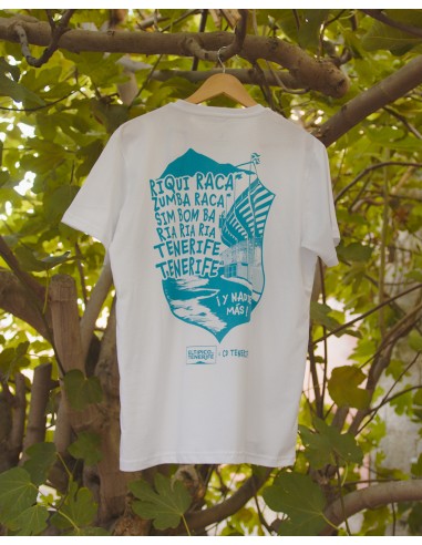 Camiseta "La Riqui raca" violeta-rosa...