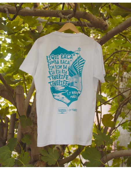 Camiseta "La Riqui raca" violeta-rosa T-XS