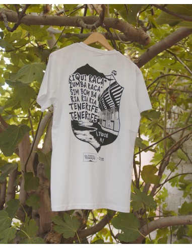 Camiseta "La Riqui raca" violeta-rosa...