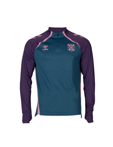 Sudadera entreno jugador azul 25-26 XL