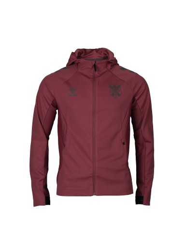 Chaqueta paseo jugador 25-26 granate 