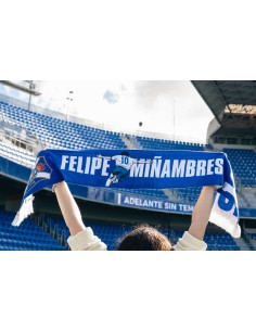 Bufanda leyendas "Felipe M."