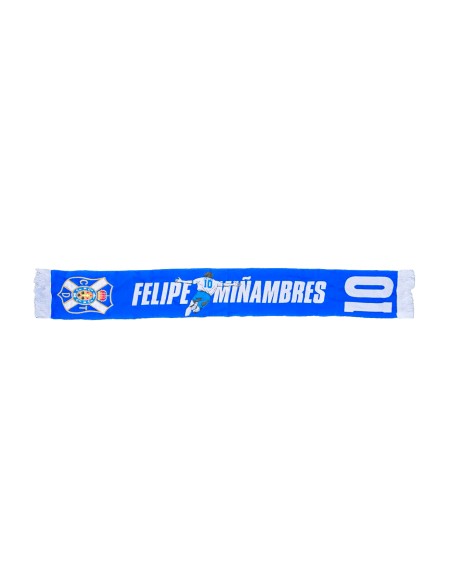 Bufanda leyendas "Felipe M."