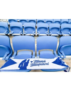 Bufanda " Mamá blanquiazul... 2