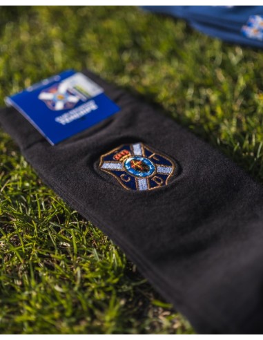 Calcetín bordado escudo CDT negro