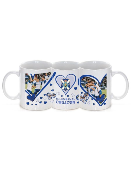 Taza"Te llevo en el corazón"