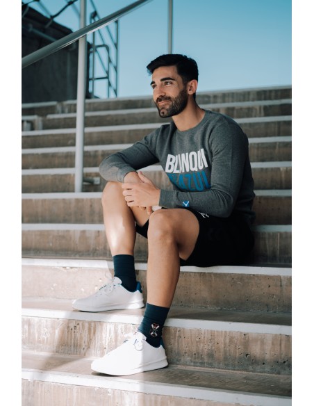 Calcetín escudo bordado CDT navy