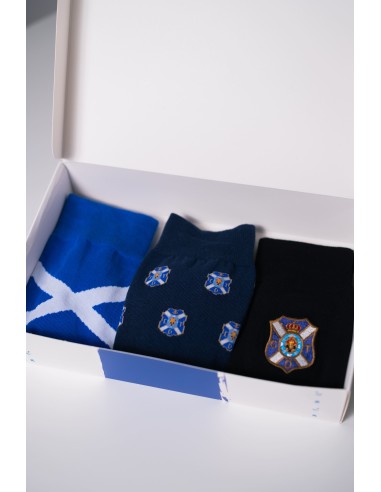 Calcetín escudos CD Tenerife talla 41-46