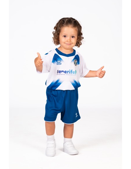 Mini kit primera equipación 24-25 blanco talla 104