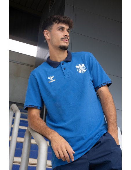 Polo paseo azul jugador talla XL